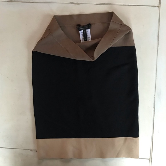 BCBGMaxAzria🍾color block bandage skirt - Picture 5 of 7